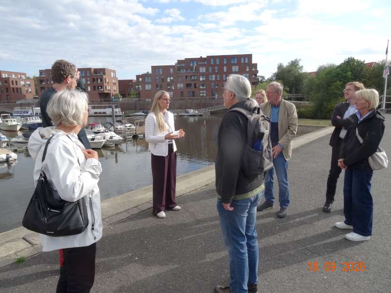IfR-Regionalgruppe Niedersachsen und Stadtbaurätin Elena Kuhls